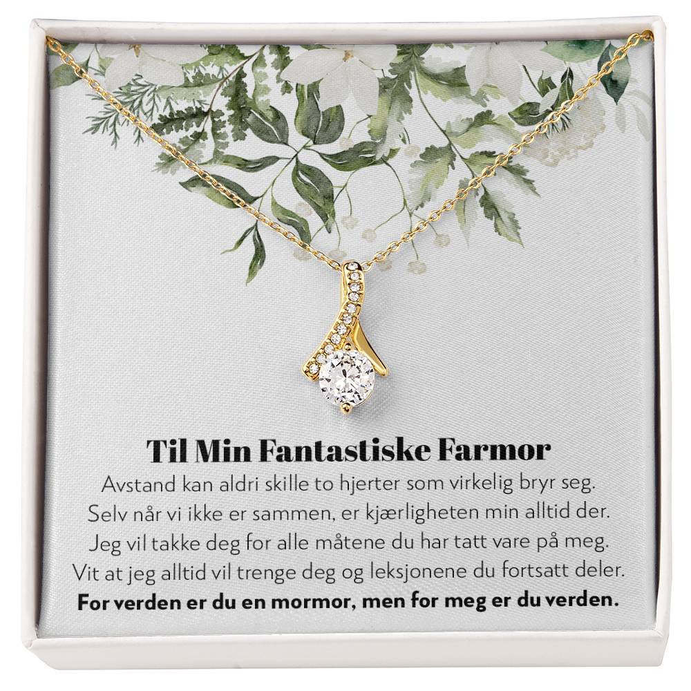 Til Min Fantastiske Farmor - Aldri Skilt - Halskjede Alluring Beauty