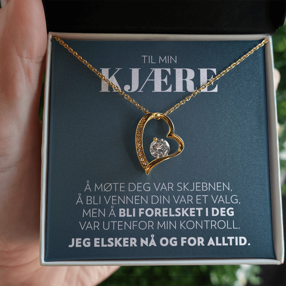 Til Min Kjære - Skjebnen - Halskjede Forever Love